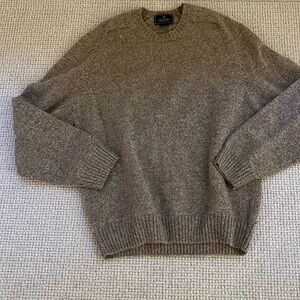 Men’s wool crewneck sweater